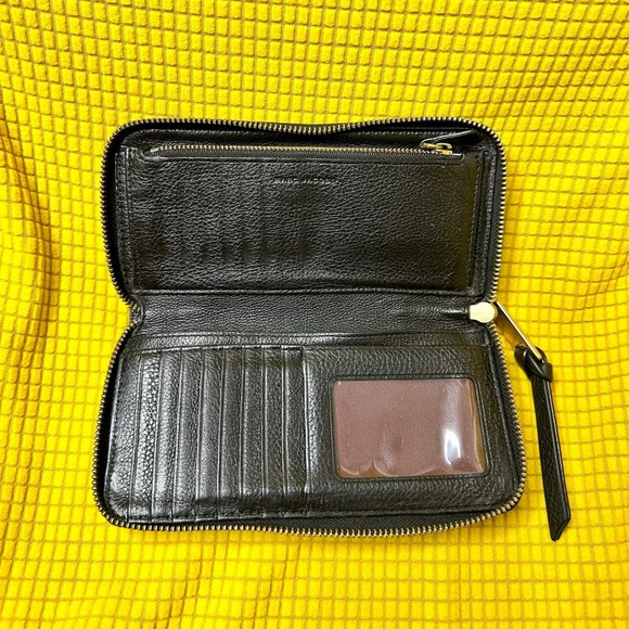 Marc Jacobs 'Recruit Vertical' Leather Wallet Black - Picture 4 of 14